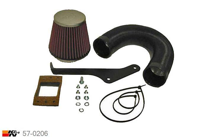 57-0206, K&N 57i Kit, BMW 316i, 1.6, 100/102PK, 4/1994-10/2000, E36