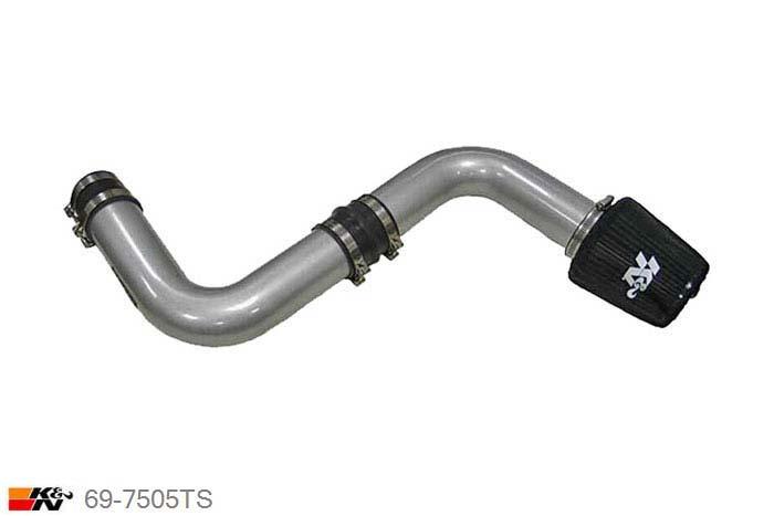 69-7505TS, K&N Typhoon Kit, Peugeot 206, 2.0 GTI 137PK, 1998-2005, GTi zilveren buis