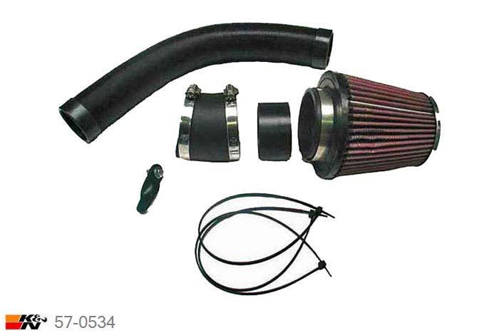 57-0534, K&N 57i Kit, Citroen C3, 1.4 HDI, 90PK, 2002-2008, HDI 16V