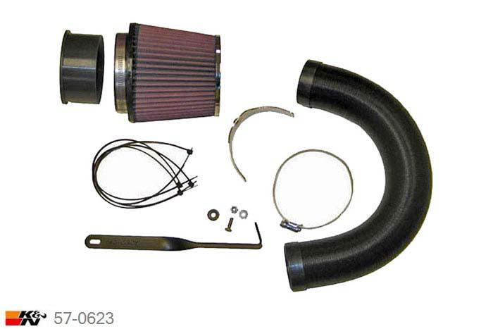 57-0623, K&N 57i Kit, Volvo XC70, 2.5, 210PK, 2002-2007, Turbo Diesel