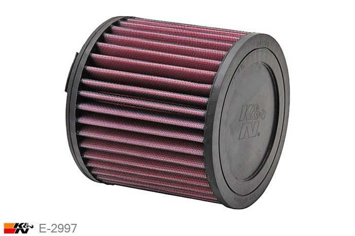 E-2997 K&N Luchtfilter, Audi A1 1.2 TFSi, 86PK, 2010-2015