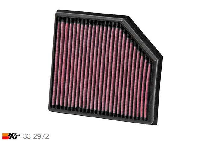 33-2972 K&N Luchtfilter, Volvo XC90 2.4, 2009-2013