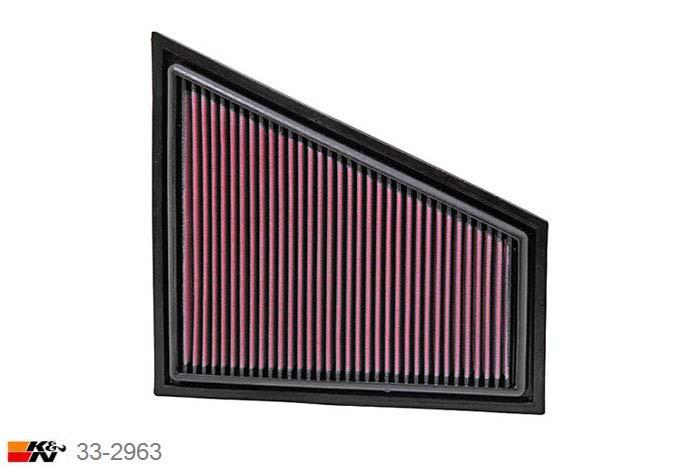 33-2963 K&N Luchtfilter, BMW Z4 3.0 23i/30i, 2006-2010