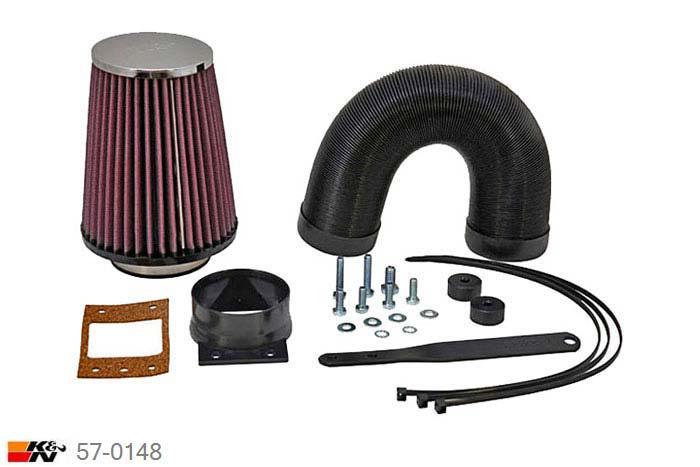 57-0148, K&N 57i Kit, BMW 316i, 1.6, 100/102PK, 1991-8/1993, M40 motor E36