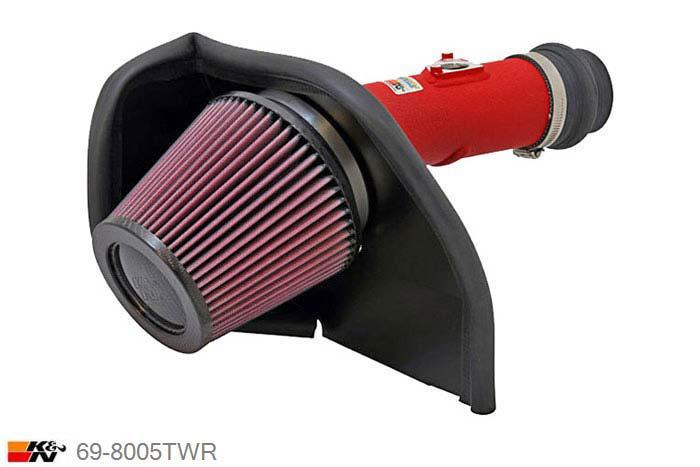 69-8005TWR, K&N Typhoon Kit, Subaru Impreza, 2.5, 2008-2013, WRX-STI (rode buis)
