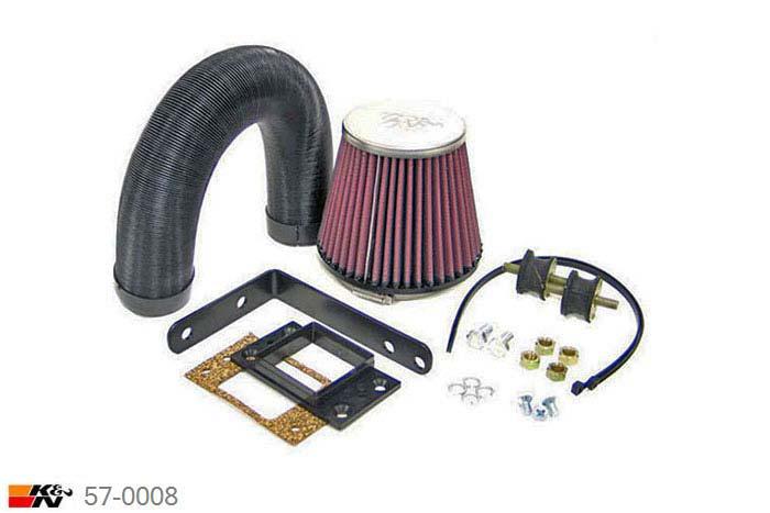 57-0008, K&N 57i Kit, Peugeot 405, 1.9 Sri/Mi16, 105/109/120/147PK, 1987-1992, oude modellen SRI MI16