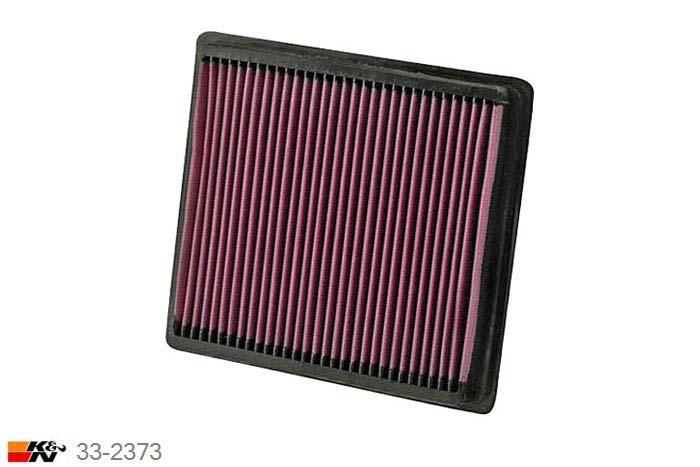 33-2373 K&N Luchtfilter Lengte 241 mm, Breedte 216 mm, Chrysler Sebring 2.7, 2007-2010