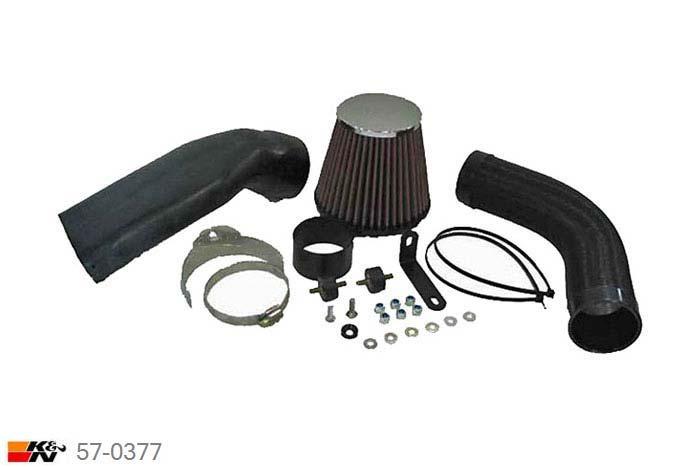 57-0377, K&N 57i Kit, Peugeot 206, 1.6 16V, 90/110PK, 2000-2005, 16V