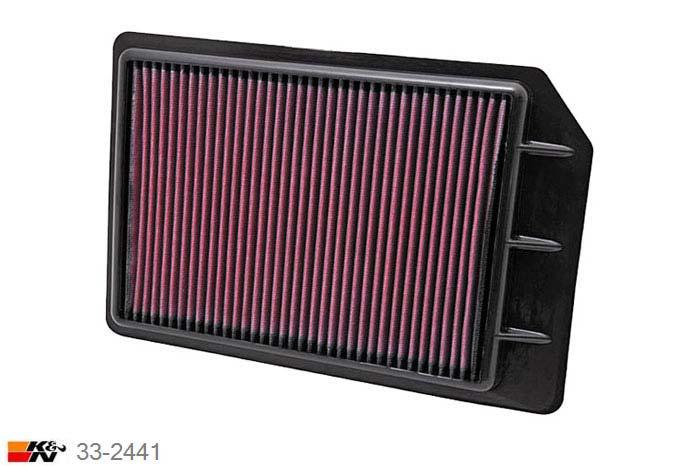 33-2441 K&N Luchtfilter, Suzuki Kizashi 2.4, 2010-2014