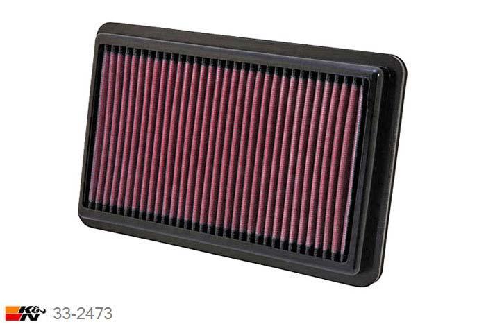33-2473 K&N Luchtfilter, Honda Civic 2.4 Si, 2012-2015