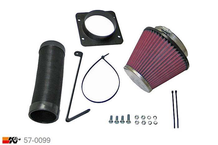 57-0099, K&N 57i Kit, VW Golf IV, 2.0, 115PK, 1998-2000, 115 pk geen Hitachi