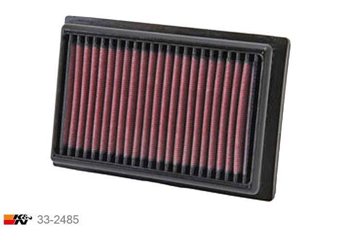 33-2485 K&N Luchtfilter, Peugeot 108 1.0, 2014-2015