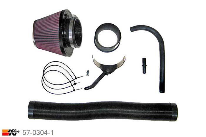 57-0304-1, K&N 57i Kit, Ford Focus, 1.8, 115PK, 1998-2005, 16V