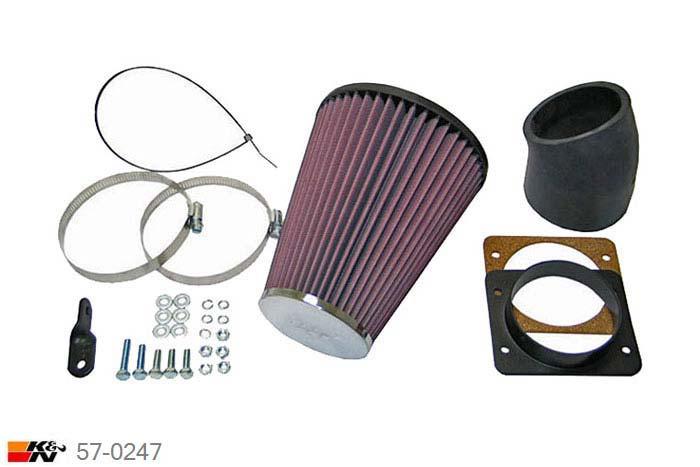 57-0247, K&N 57i Kit, Subaru Impreza, 2.0, 10/1997-3/1999, 208 pk Turbo 16V