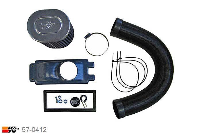 57-0412, K&N 57i Kit, Renault Twingo, 1.2, 75PK, 2000-2007, 16V