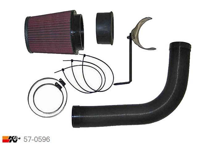 57-0596, K&N 57i Kit, Volvo V70, 2.3, 240PK, 1996-2/2000, T5 Turbo