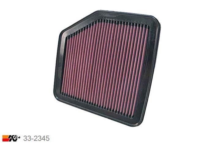 33-2345 K&N Luchtfilter, Lexus GS430 4.3, 2006-2007
