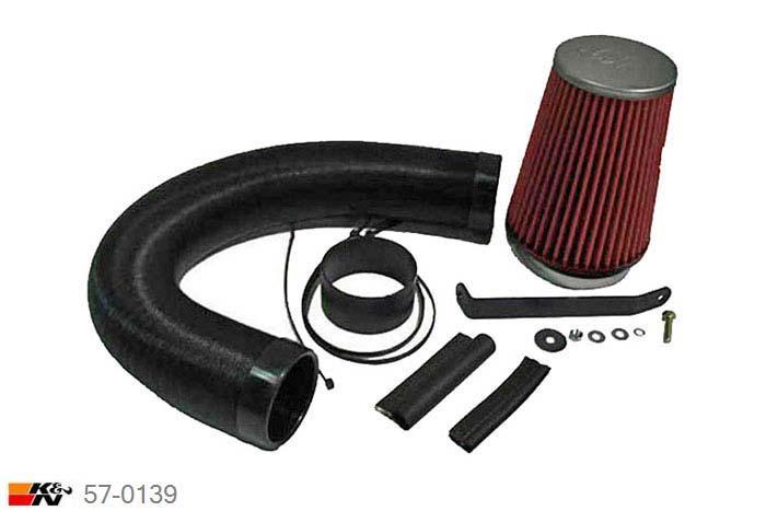 57-0139, K&N 57i Kit, Opel Vectra B, 1.6, 75PK, 1995-2002, 16V Ecotec