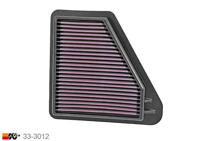 33-3012 K&N Luchtfilter, Honda Civic 1.6 IX - Diesel, 2013-2014