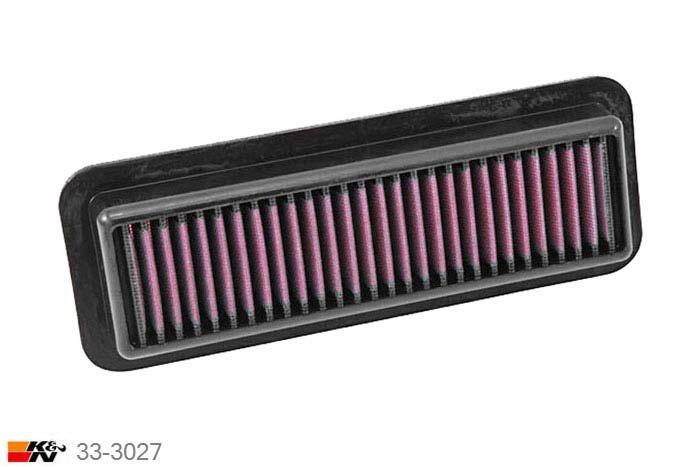 33-3027 K&N Luchtfilter, Nissan Note 1.2 Turbo, 2013-2015