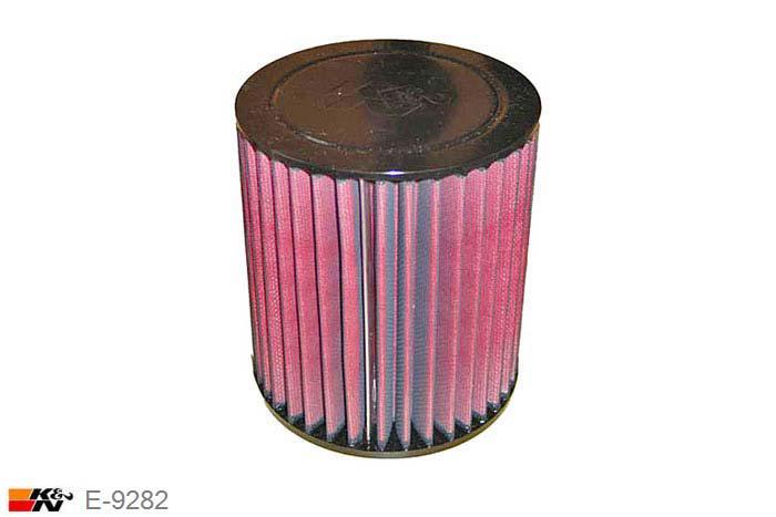 E-9282 K&N Luchtfilter Buitendiameter 148 mm , Binnendiameter 78 mm , Hoogte 168 mm, Audi A6 2.0 incl. Diesel (types 4F en C6), 7/2004-2011