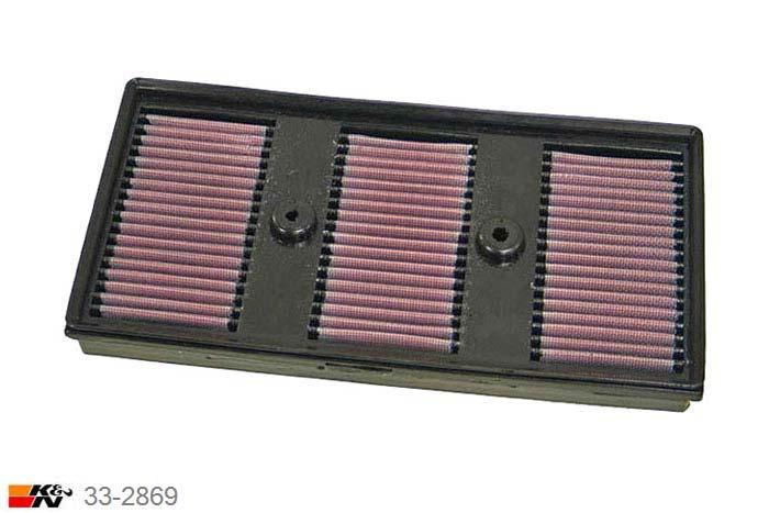 33-2869 K&N Luchtfilter, Audi A3 1.6 FSI, 2003-2009
