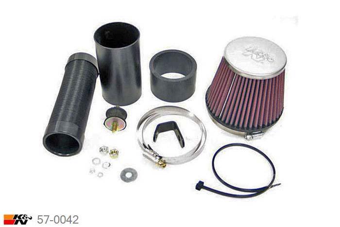 57-0042, K&N 57i Kit, Opel Corsa B, 1.6, 106/109PK, 1993-2000, GSi 16V plastic inlaat spruitstuk