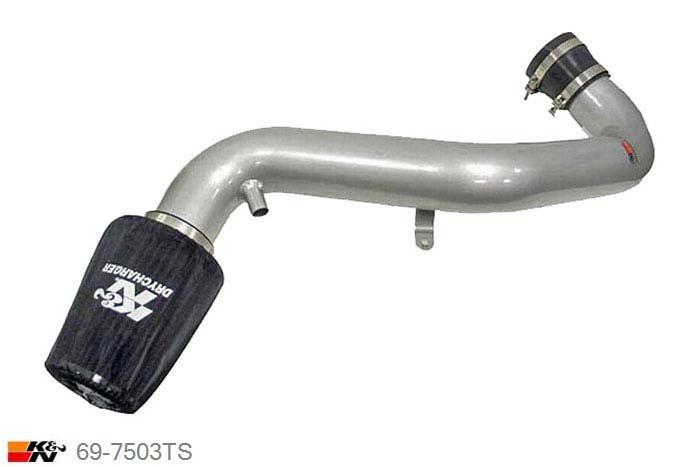 69-7503TS, K&N Typhoon Kit, Peugeot 206, 2.0 RC 180PK, 2002-2005, RC zilveren buis