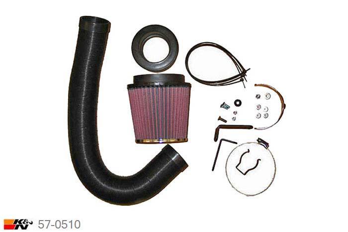 57-0510, K&N 57i Kit, Mini One, 1.4, 75PK, 2003-2005, Turbo Diesel 8V OHC