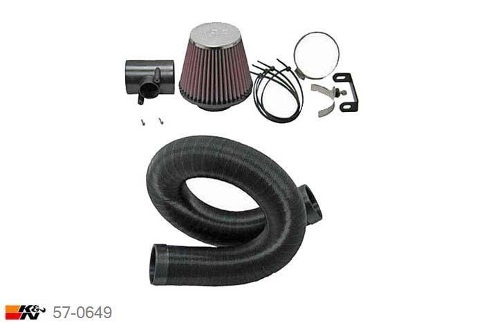 57-0649, K&N 57i Kit, Mitsubishi Colt, 1.5, 147PK, 2004-2008, incl. Turbo CZT Turbo