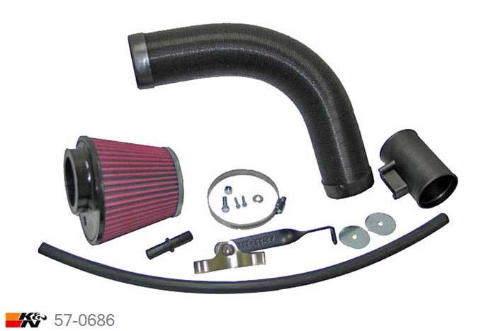 57-0686, K&N 57i Kit, Ford Fiesta, 1.6, 120PK, 2008-2011
