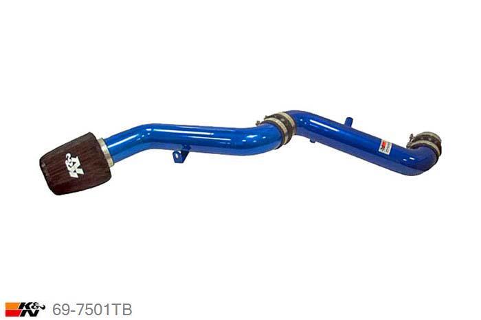 69-7501TB, K&N Typhoon Kit, Peugeot 206, 1.6 16V 90/110PK, 2000-2005, 16V blauwe buis