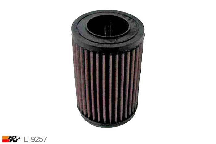 E-9257 K&N Luchtfilter Buitendiameter 89 mm , Binnendiameter 51 mm , Hoogte 140 mm, Smart Fortwo 0.6, 2004-3/2007