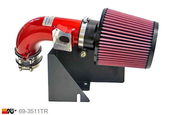 69-3511TR, K&N Typhoon Kit, Ford Focus SVT, 2.0, 2002-2004, rode buis