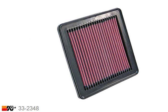 33-2348 K&N Luchtfilter Lengte 187 mm, Breedte 178 mm, Honda Civic 1.5, 2012-2015