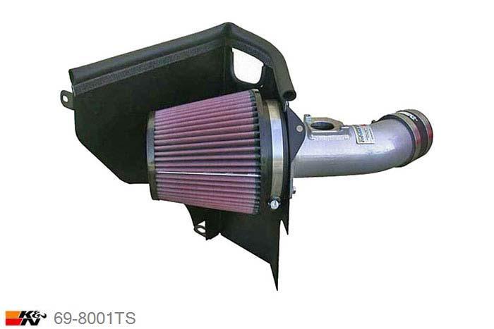 69-8001TS, K&N Typhoon Kit, Subaru Impreza, 2.0, 2000-2007, WRX + WRX STi