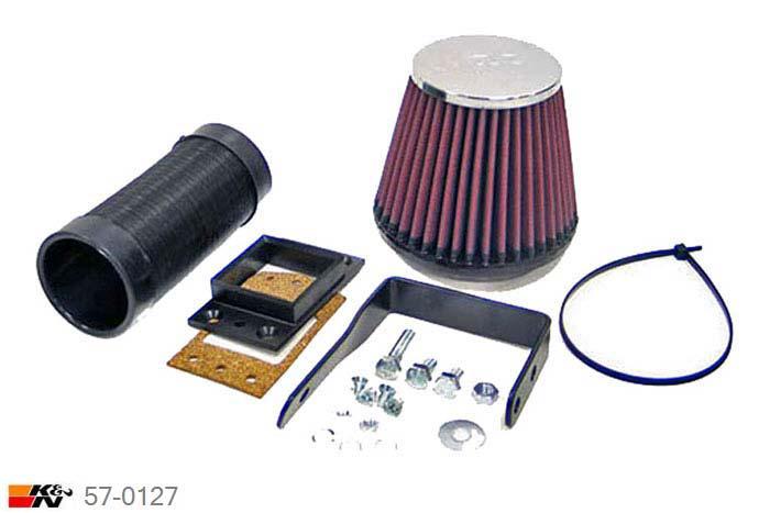 57-0127, K&N 57i Kit, BMW 316i, 1.6, 100PK, 9/1988-1991, E30