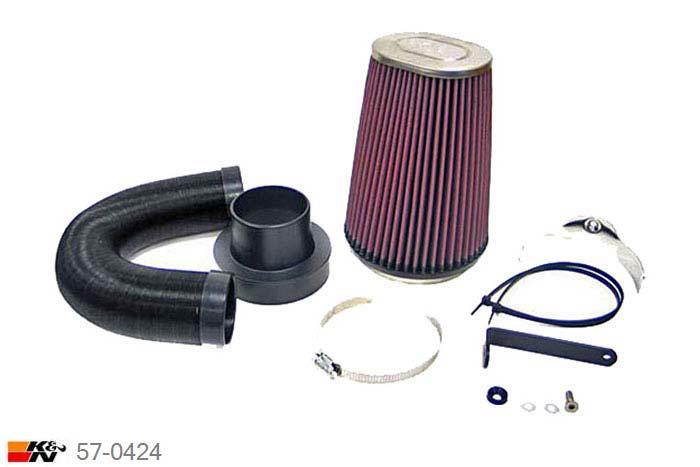 57-0424, K&N 57i Kit, Honda Civic, 1.6, 160PK, 1996-3/2001, VTI/VTec DOHC 16V