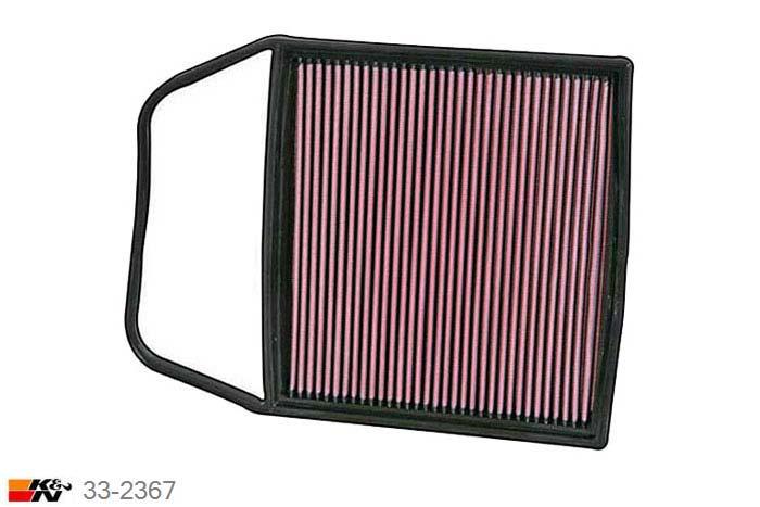 33-2367 K&N Luchtfilter, BMW 535xi 3.0, 2008-2010