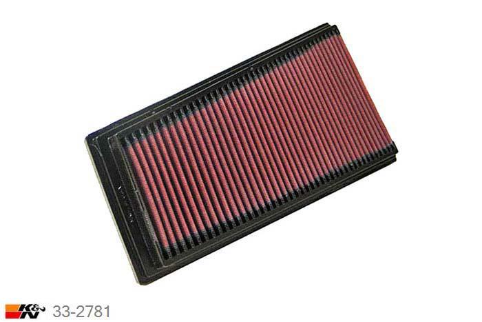 33-2781 K&N Luchtfilter, Citroen Xsara Picasso 2.0 16V, 132PK, 1999-2002