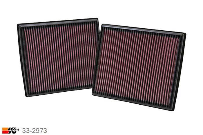 33-2973 K&N Luchtfilter, Mercedes GL420 4.0D, 2006-2009