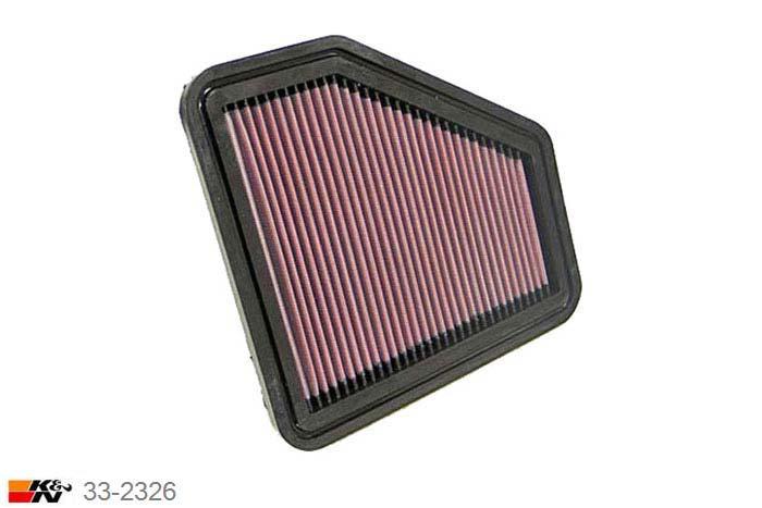 33-2326 K&N Luchtfilter, Toyota Corolla 2.4, 2009-2012