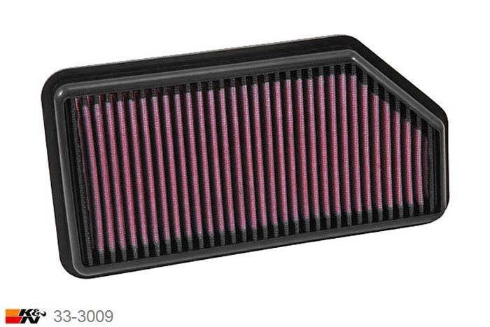 33-3009 K&N Luchtfilter, Kia Rio 1.2, 2014-2015
