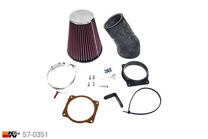 57-0351, K&N 57i Kit, Subaru Impreza, 2.0, 10/1997-3/1999, WRX Sti 277 pk, Japanse import
