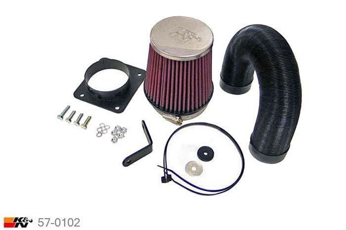 57-0102, K&N 57i Kit, Suzuki Swift, 1.3 GTI, 101PK, 1989-1992, Mk2