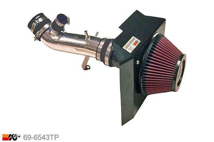 69-6543TP, K&N Typhoon Kit, Mitsubishi Lancer Evolution, 2.0, 2003-2005, (gepolijste buis)