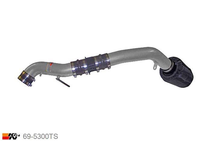 69-5300TS, K&N Typhoon Kit, Hyundai Coupe, 2.7 165PK, 2001-2005, 16V DOHC zilveren buis