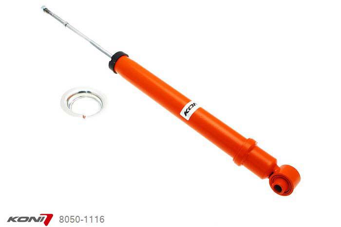 8050-1116, Koni STR.T schokdemper Achteras, Lexus IS (Altezza) 200, 300 Sedan 1998-2005, met deze dempers kan ca. 20-15mm verlaagd worden (excl. Lexus sportophanging), , Standaard lengte , verlaging tot max. -40mm
