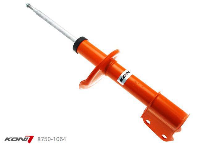 8750-1064, Koni STR.T schokdemper Vooras, Renault Clio 2 Sport 2.0 16V 01/2004-2006, 182 Hp Phase II+III excl. Cup, , Standaard lengte , verlaging tot max. -40mm