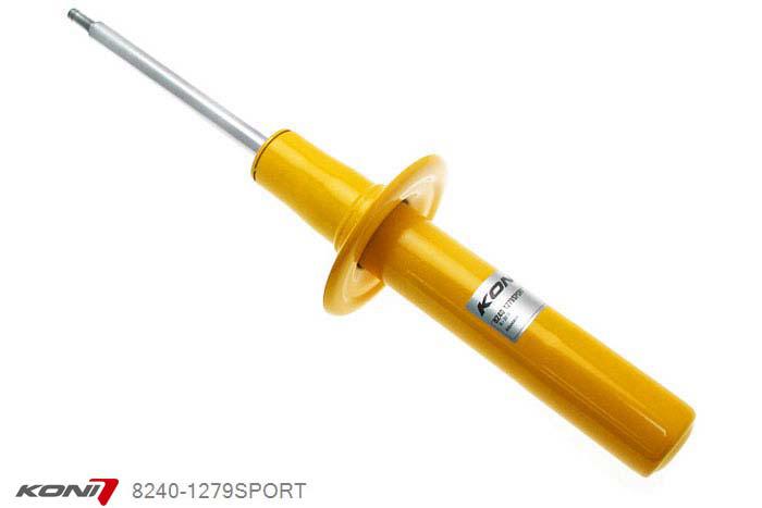 8240-1279SPORT, Koni Sport schokdemper Vooras, Audi A7 (4G) Sedan en Avant, 2010-2015, Audi S-line ophanging, excl.luchtophanging, Demping instelbaar, alleen voor montage (in uitgebouwde toestand), Standaard lengte , verlaging tot max. -40mm
